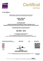 МОХА. Сертификат ISO 9001:2000