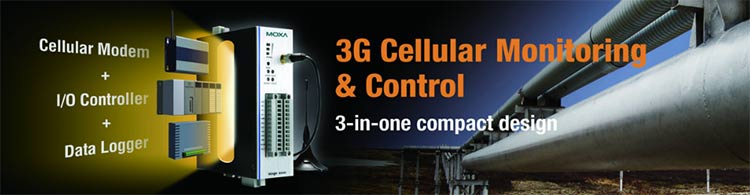 HSPA RTU   MOXA ioLogik W5340-HSPA         