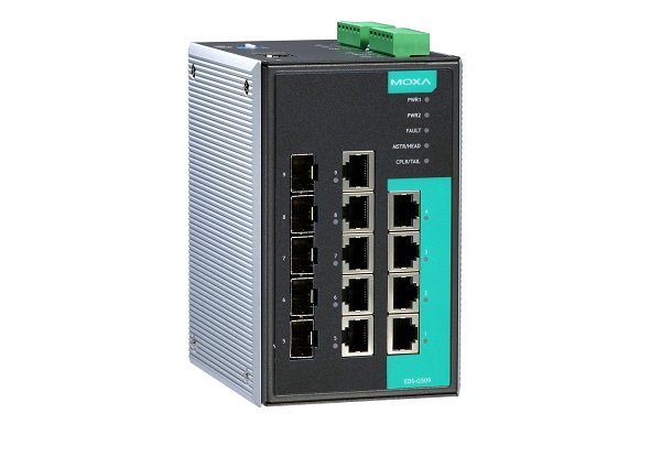  EDS-G509 9   Gigabit Ethernet 