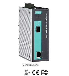  - MOXA IMC-101G -   10/100/1000BaseT(X)  1000BaseSX/LX/LHX/ZX