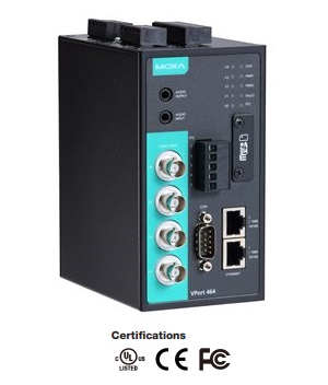 MOXA VPort-364-   H.264/MJPEG  IP 