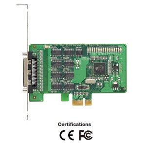 MOXA CP-168EL-A - 8-ми портова асинхронна плата RS-232 для шини PCI Express
